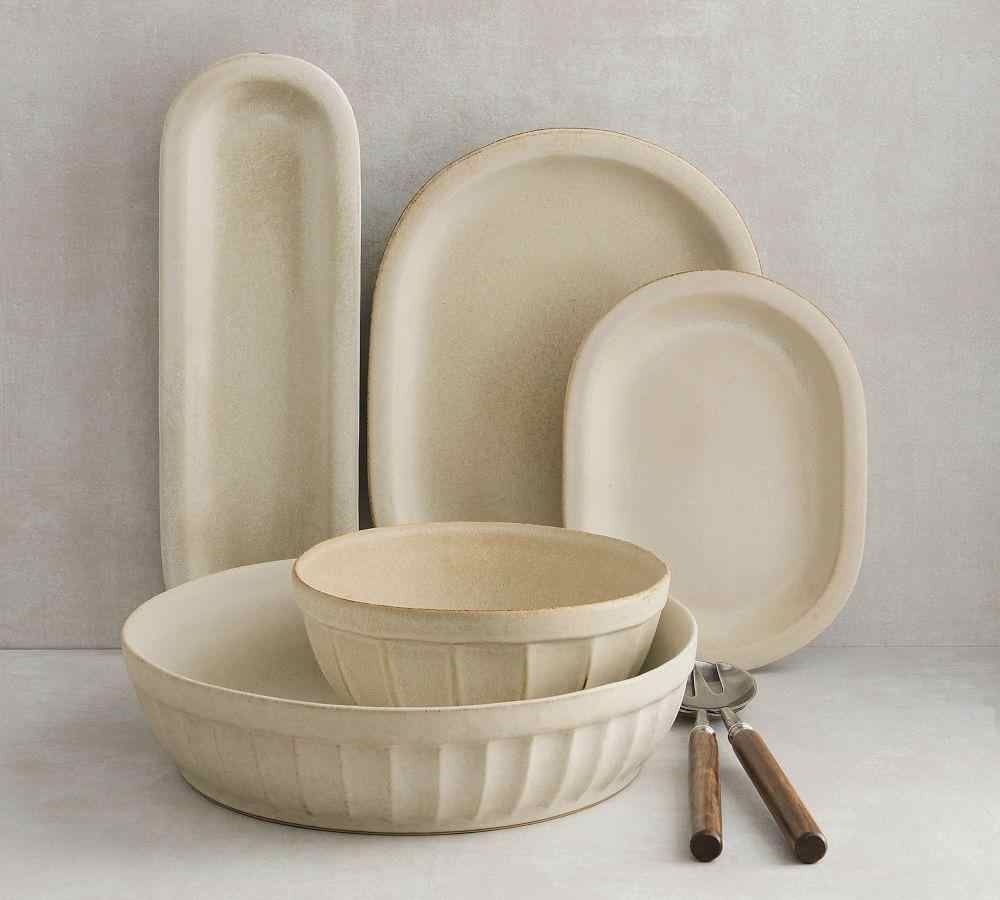 Mendocino Stoneware Serving Bowl