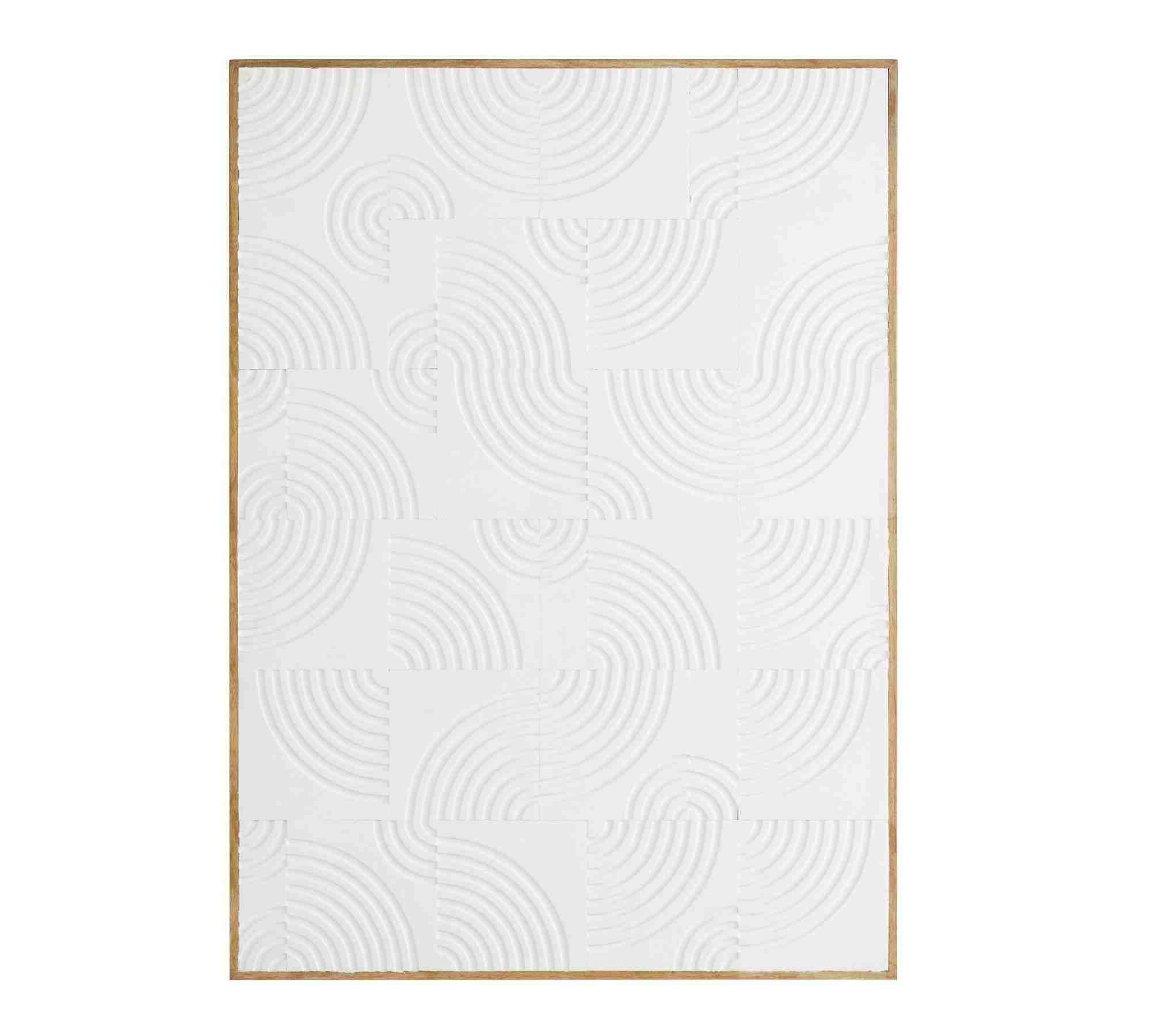 Plaster Tile Wall Art