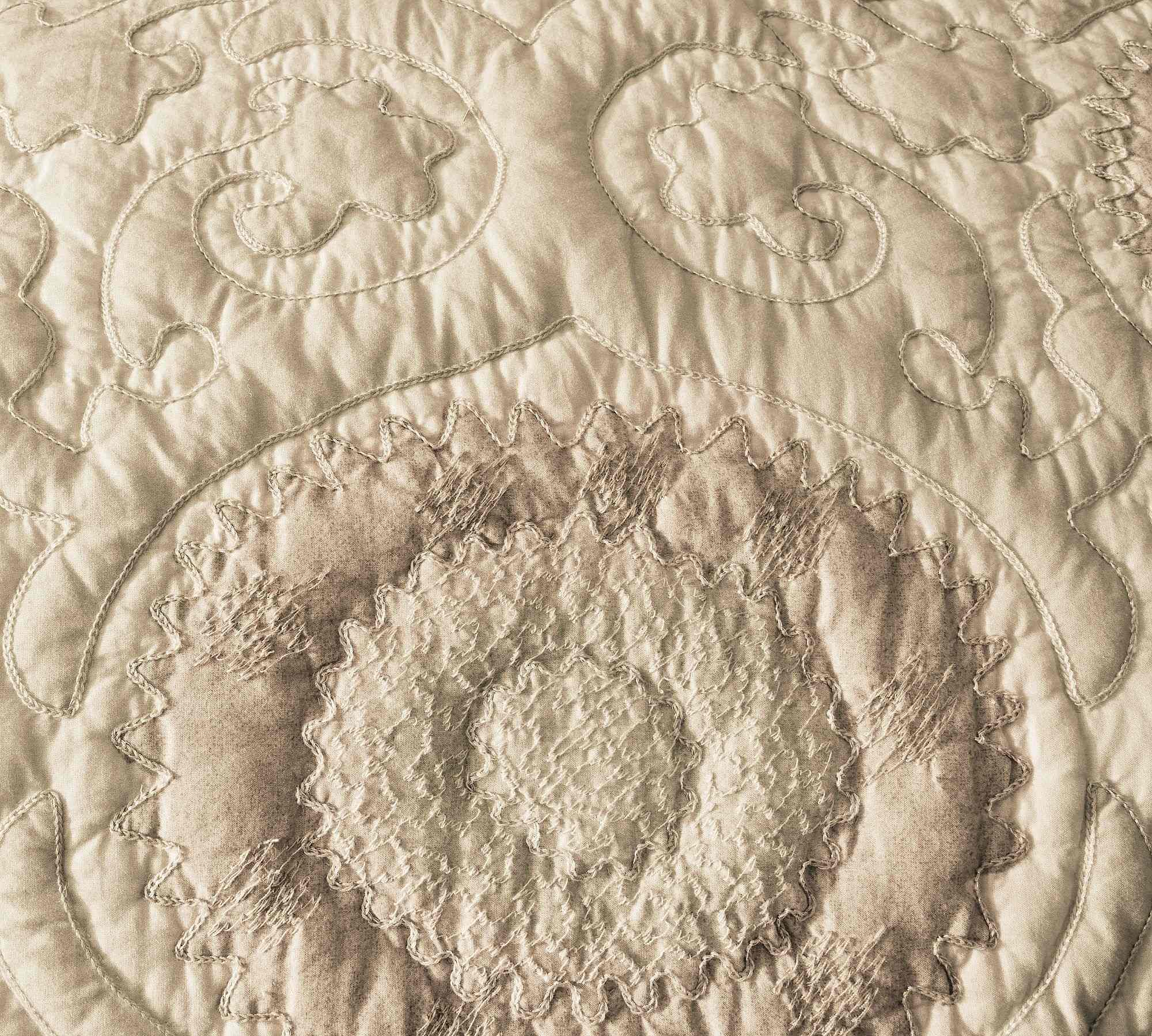 Alanya Suzani Quilted Shams