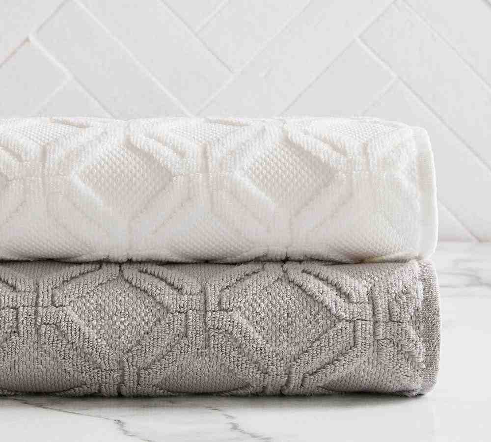 Blakely Organic Sculpted Hydrocotton Towels