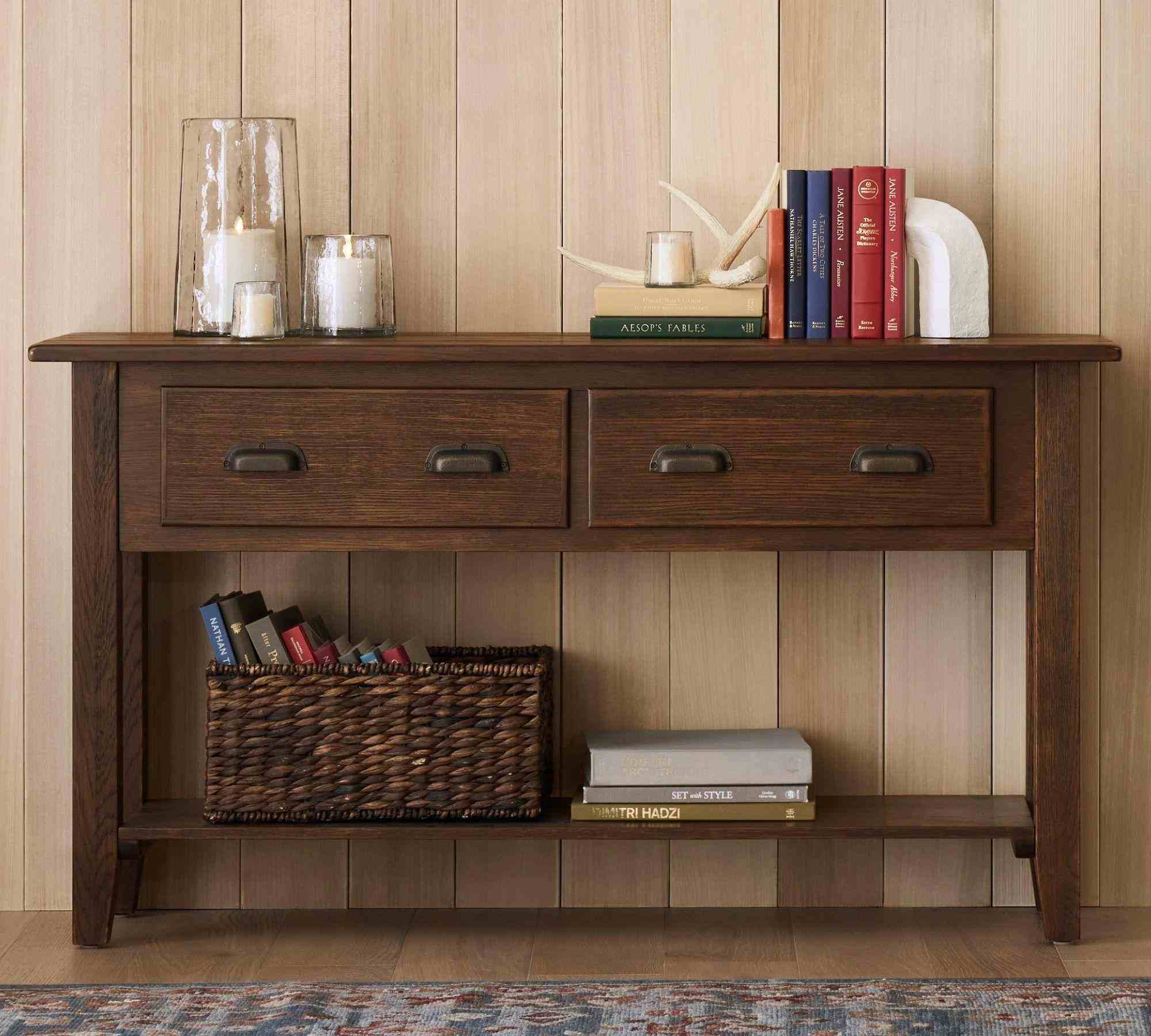 Amherst Console Table Regular Wood Umbria