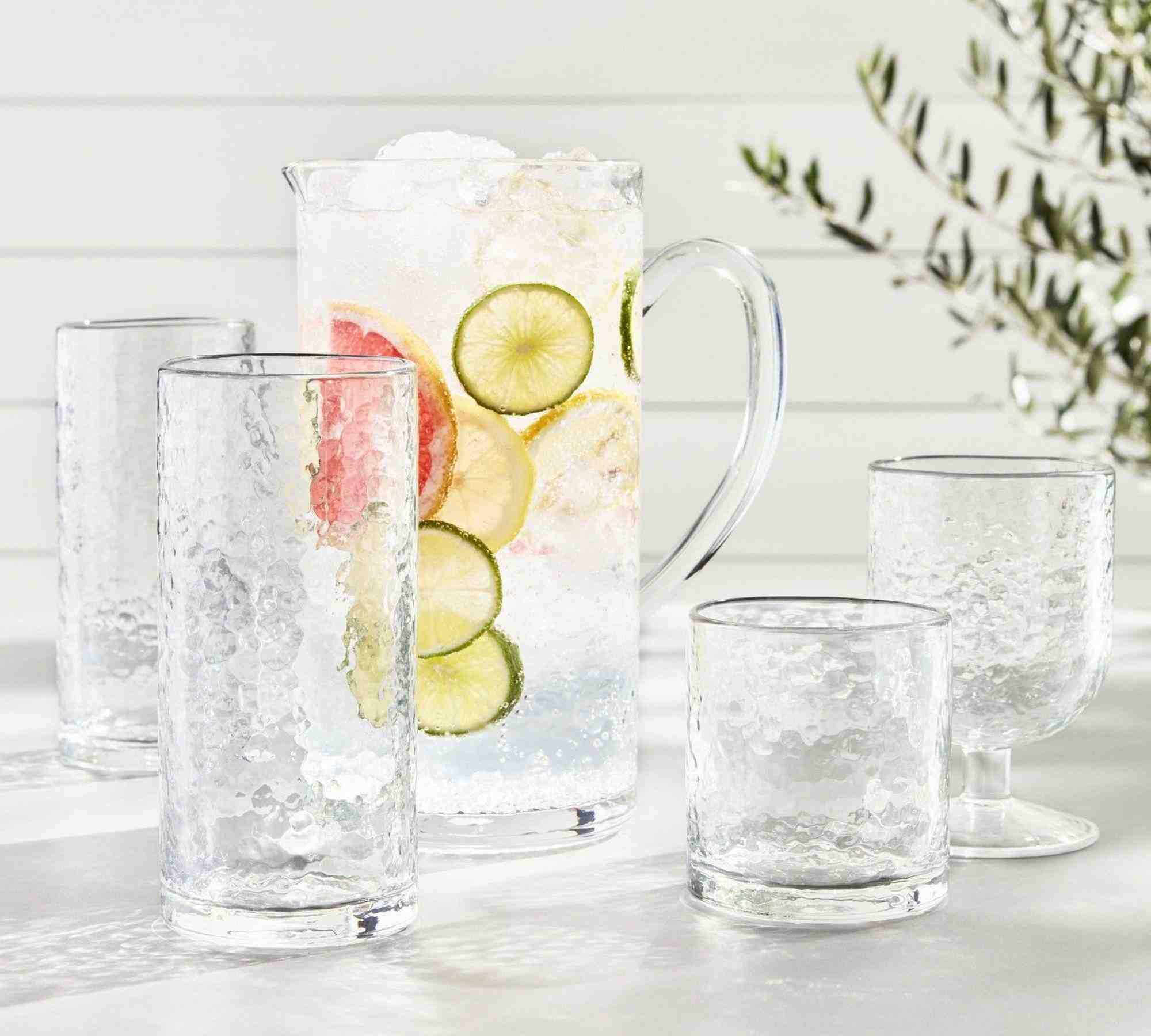 Hammered Outdoor Pitcher
