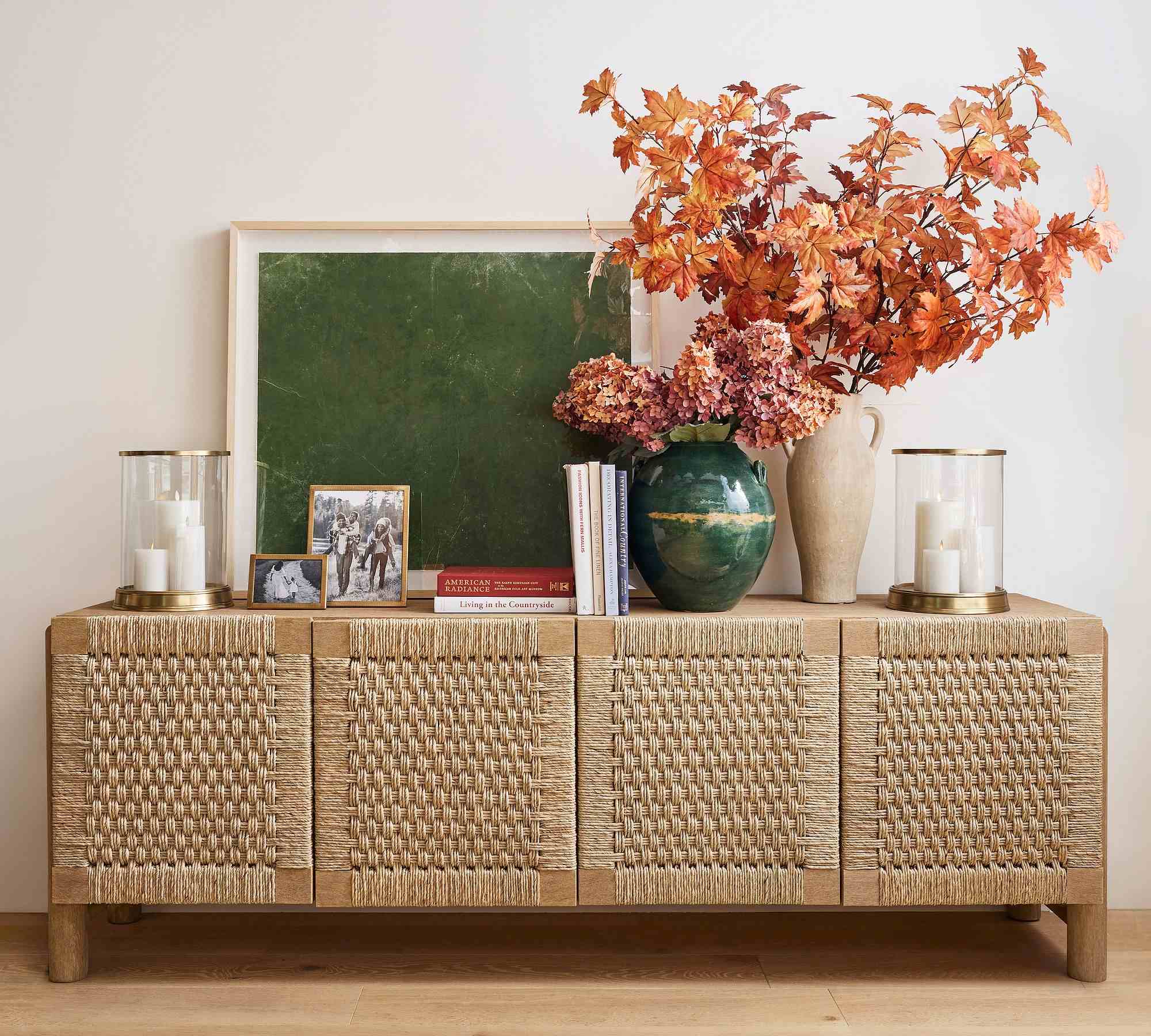 Pottery Barn | Faux Oversized Maple Leaf Bundle