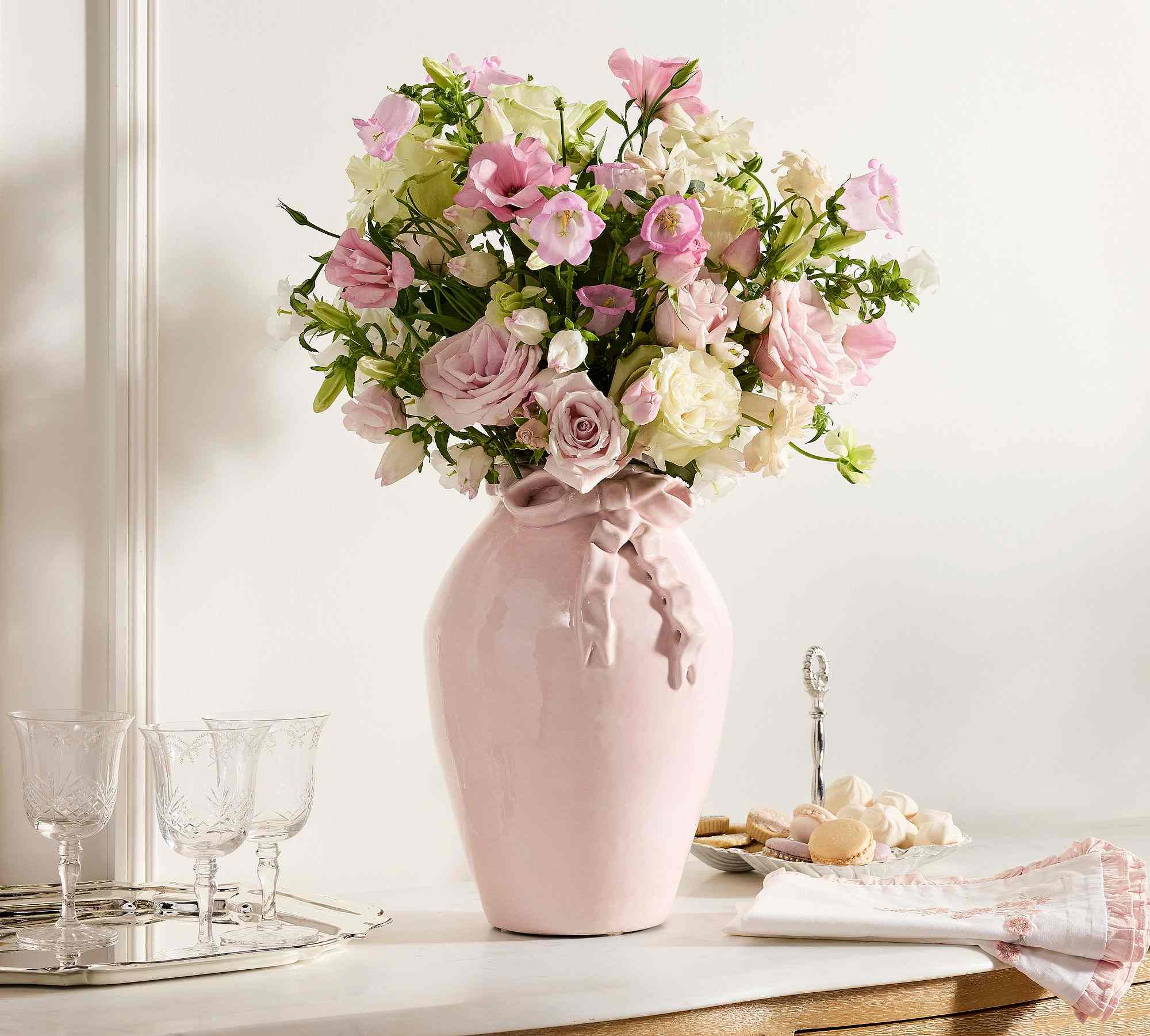 Pottery Barn | LoveShackFancy Bow Vase