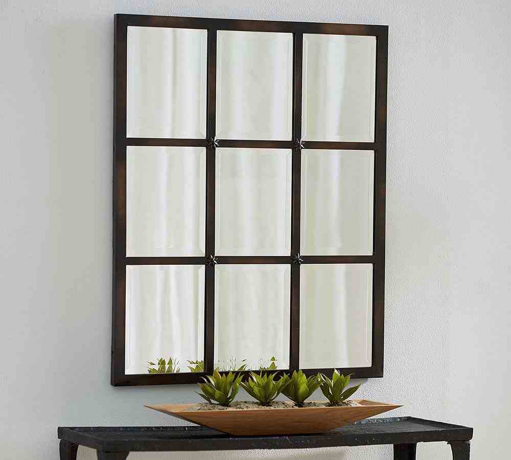 Eagan Small Multipanel Wall Mirror 28Inches x 33Inches