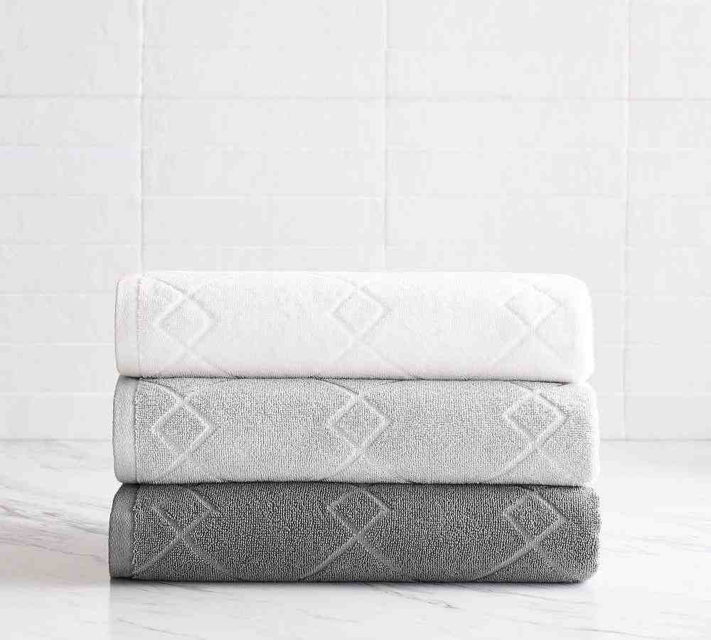 Easy Care Organic Sculpted Towels