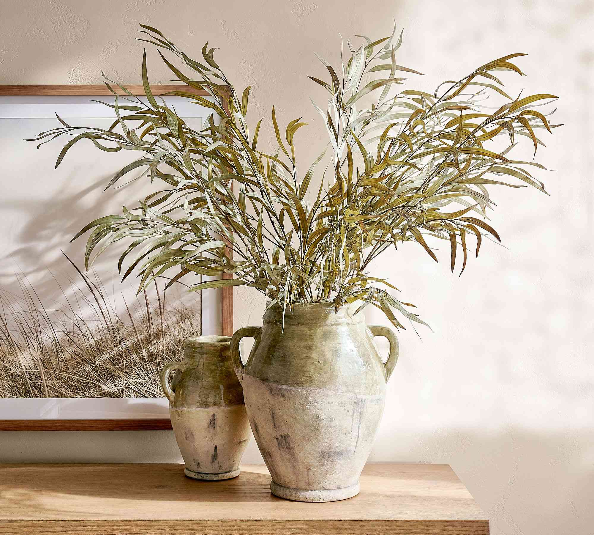 Faux Willow Eucalyptus Bundle