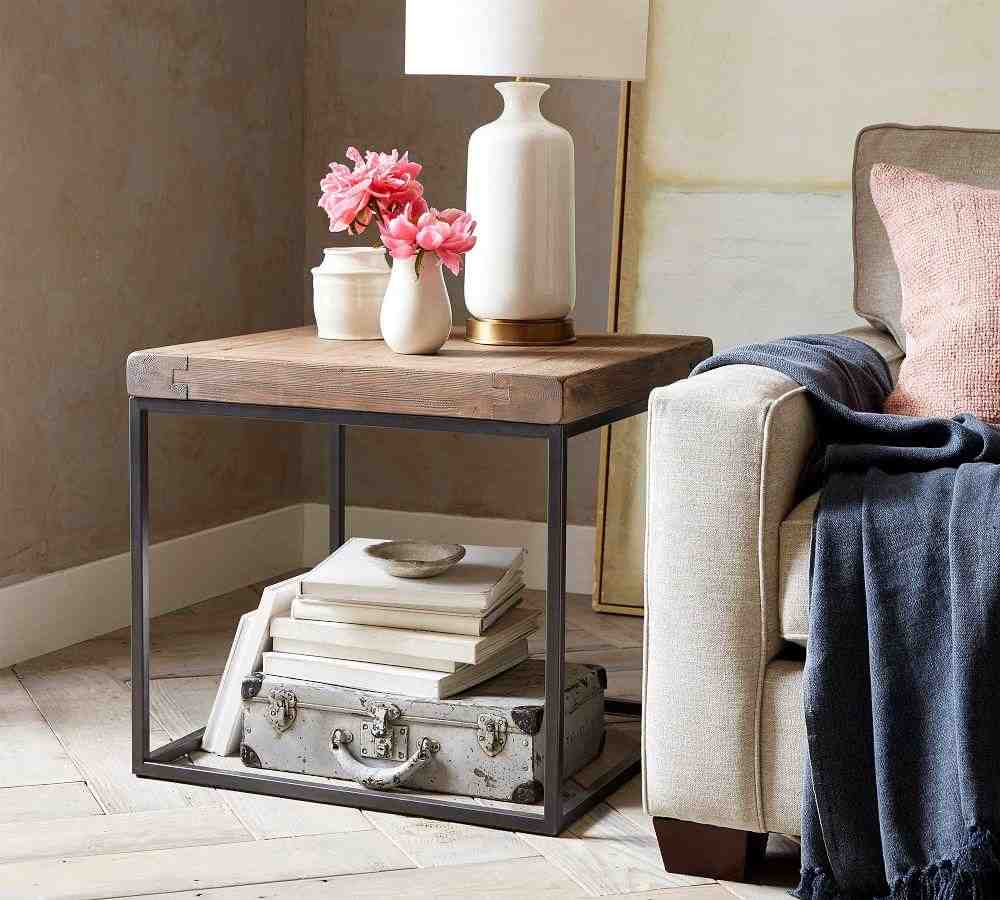 Pottery Barn | Malcolm 26Inches Square End Table