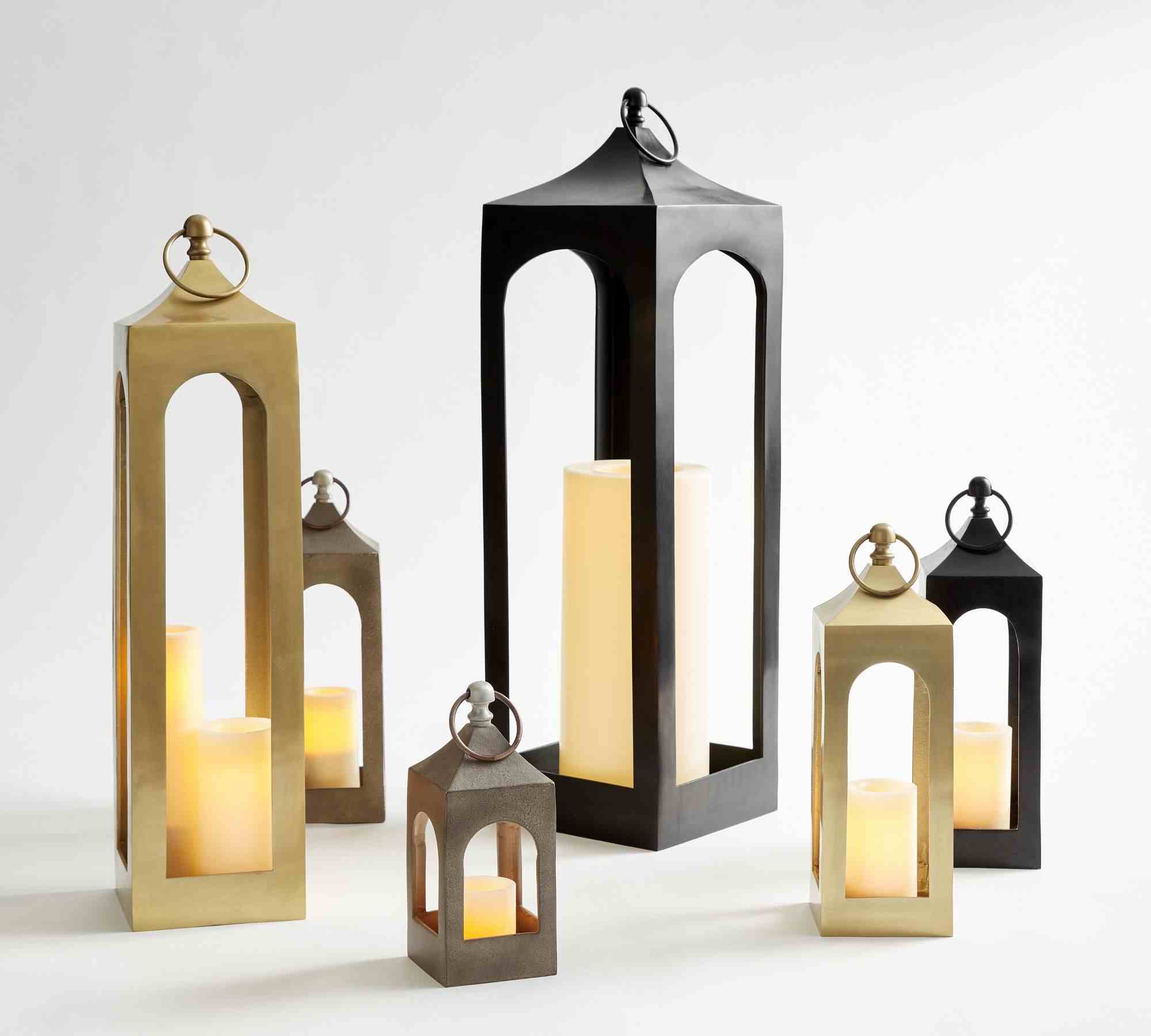 Caleb Handcrafted Metal Outdoor Lantern