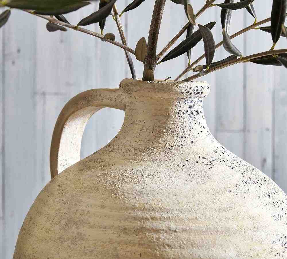 Artisan Hand Painted Earthenware Vases