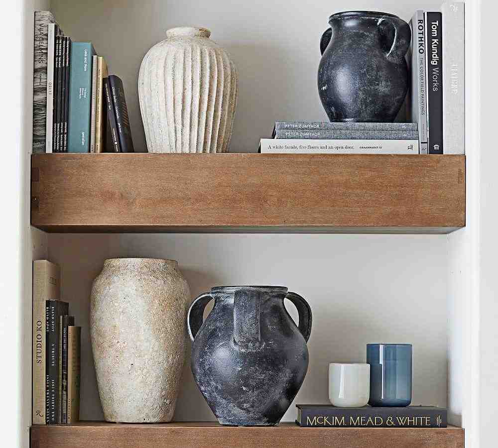 Artisan Hand Painted Earthenware Vases