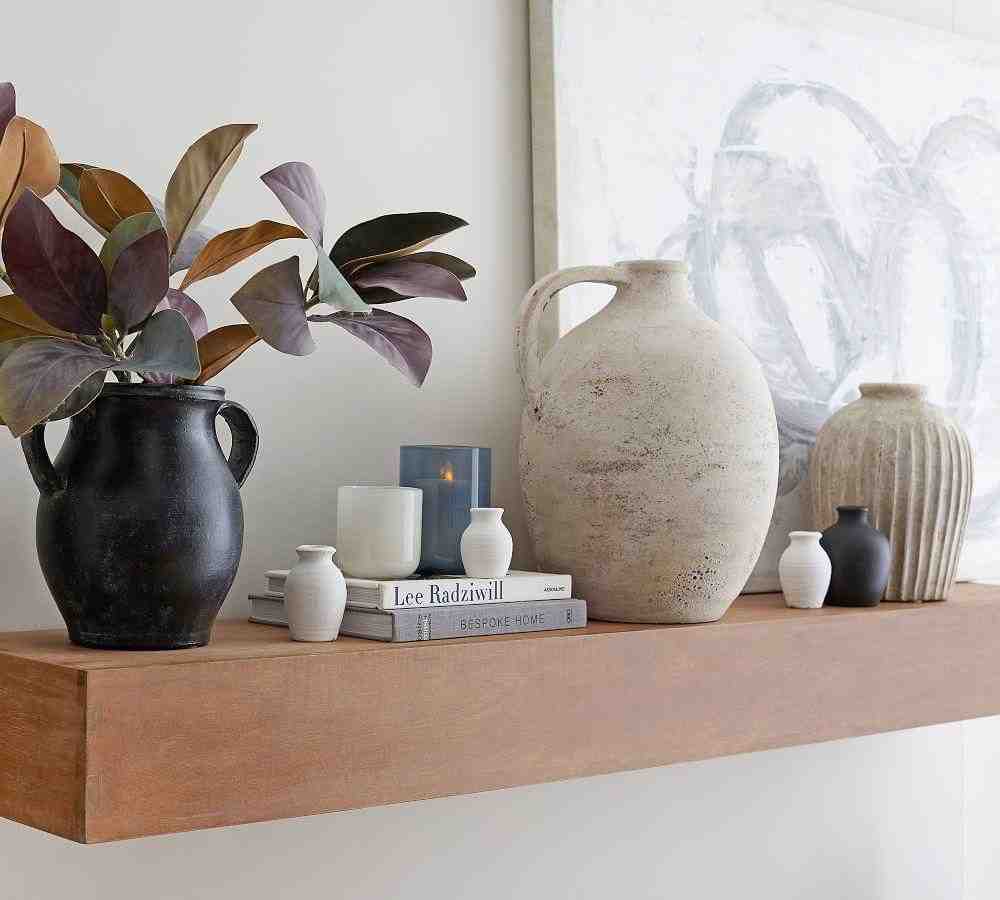 Artisan Hand Painted Earthenware Vases