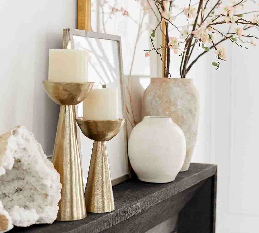 Artisan Hand Painted Earthenware Vases
