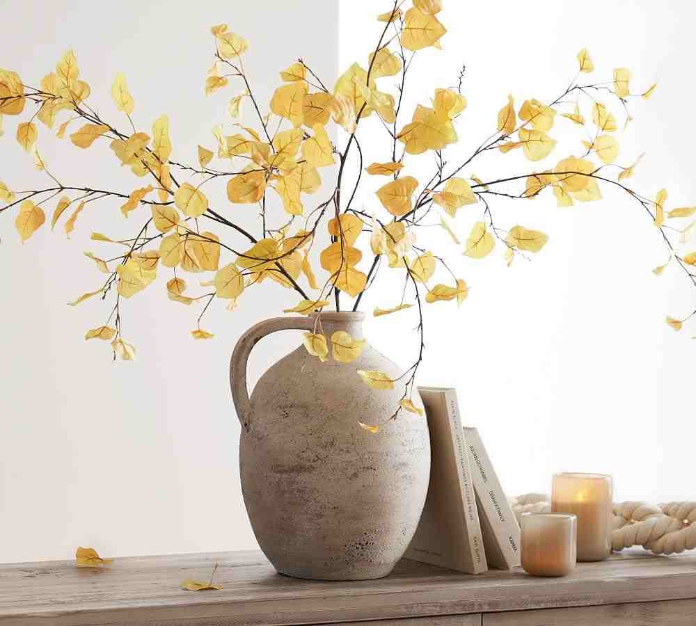 Artisan Hand Painted Earthenware Vases