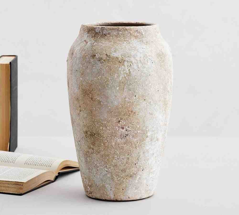 Artisan Hand Painted Earthenware Vases