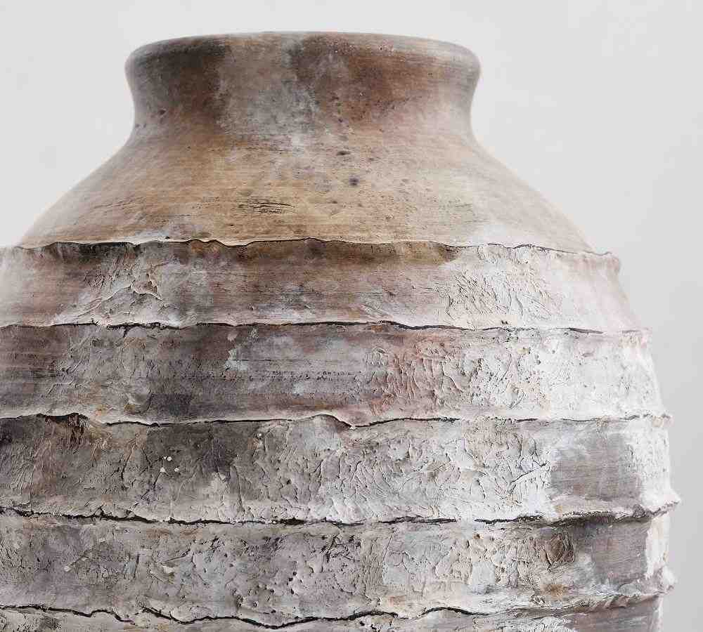 Artisan Hand Painted Earthenware Vases