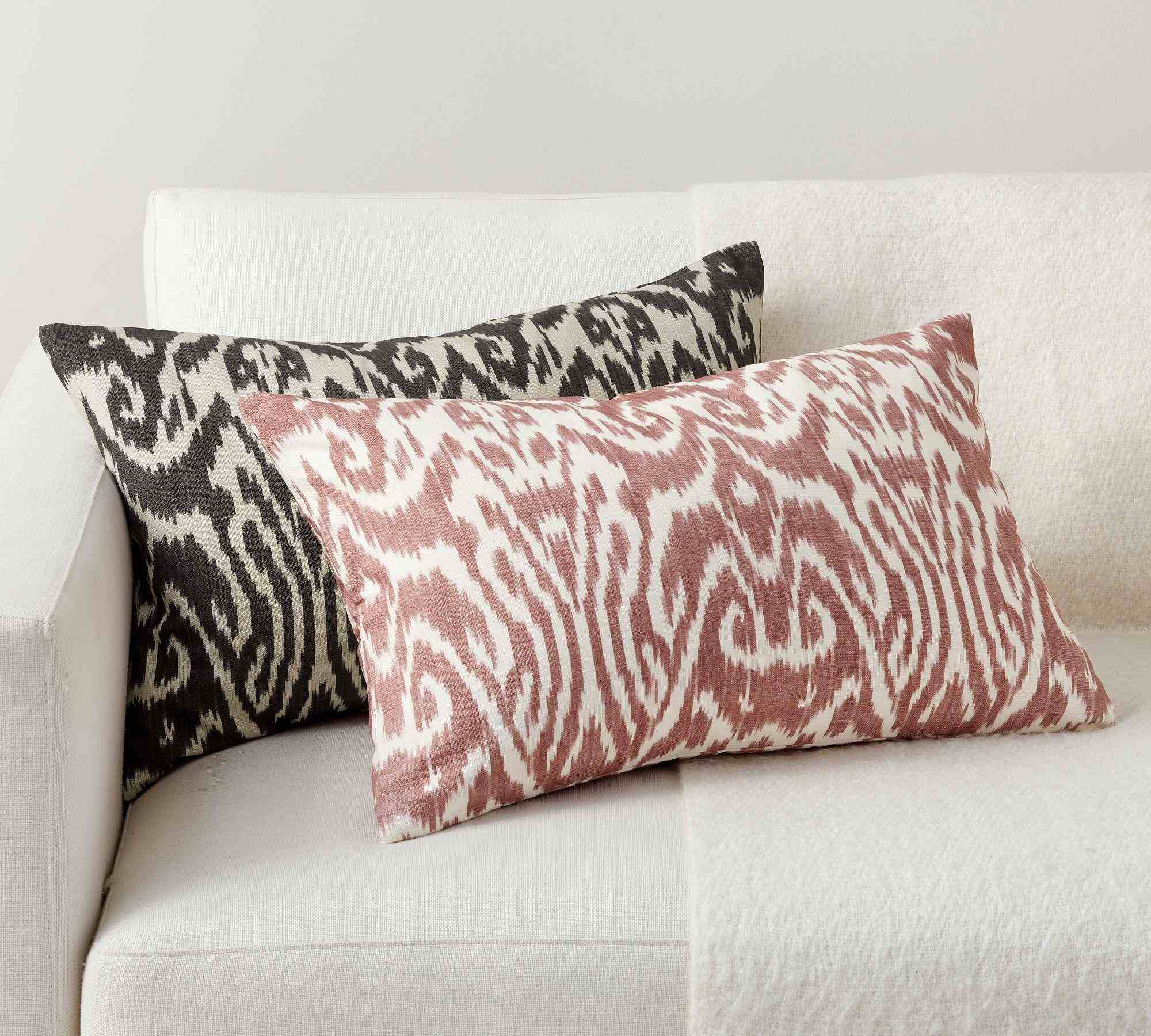 Vega Ikat Lumbar Pillow
