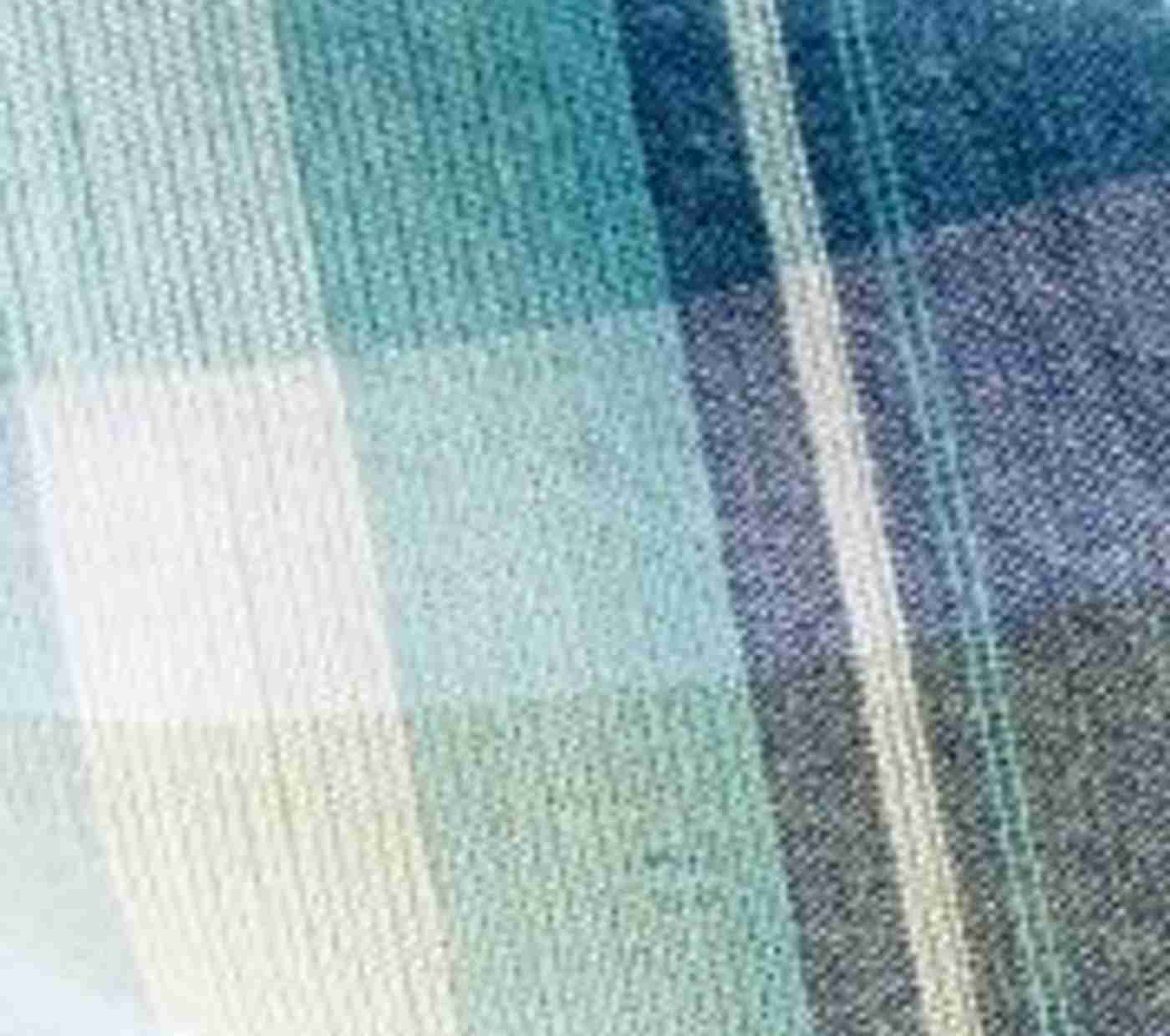 Madras Plaid Organic Cotton Napkins - Set of 4