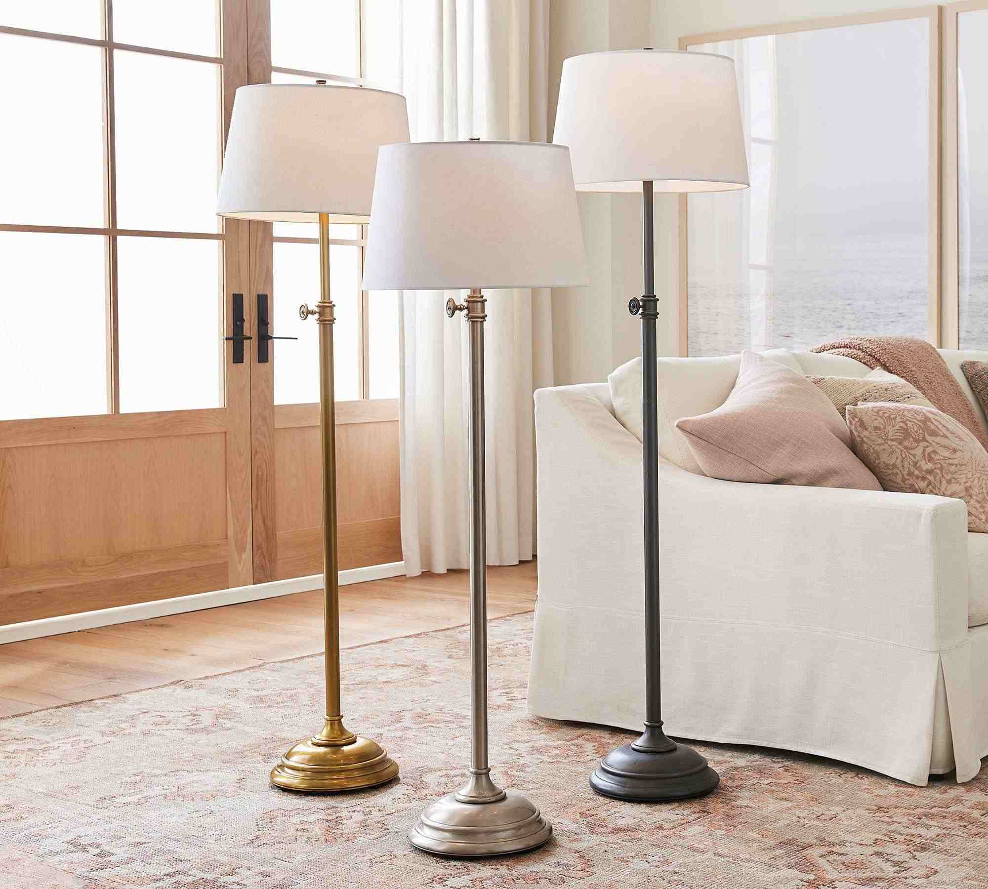 Chelsea Metal Adjustable Floor Lamp
