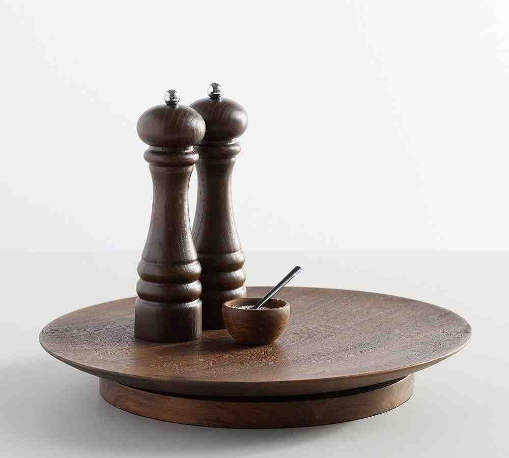 Chateau Handcrafted Wood Lazy Susan