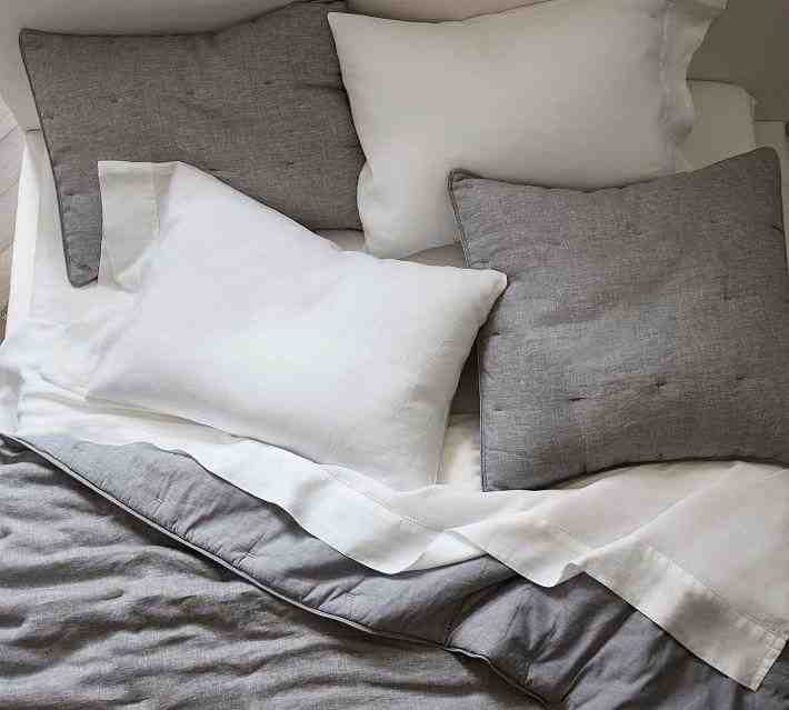 Belgian Flax Linen Pillowcases Set of 2