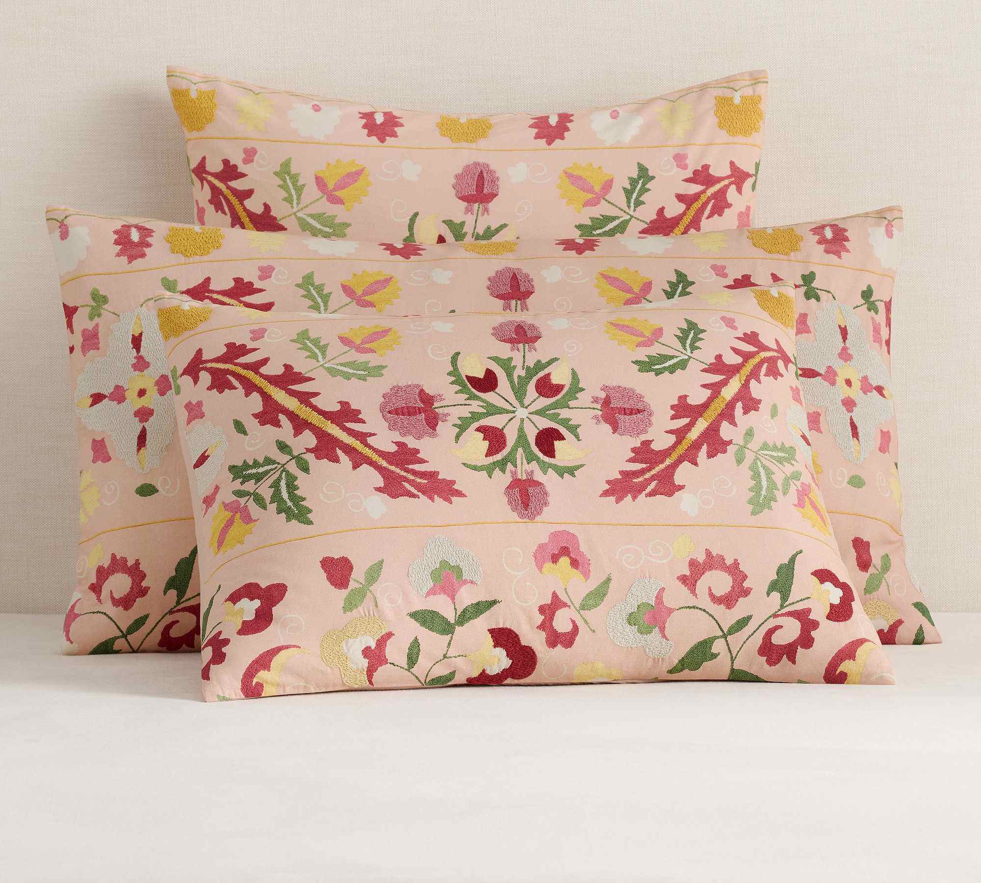 Molly Suzani Embroidered Duvet Sham Cover