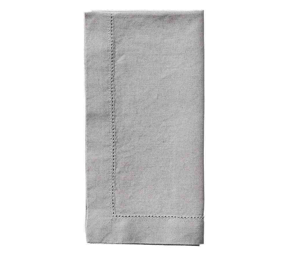 Classic Belgian Flax Linen Hemstitch Napkins