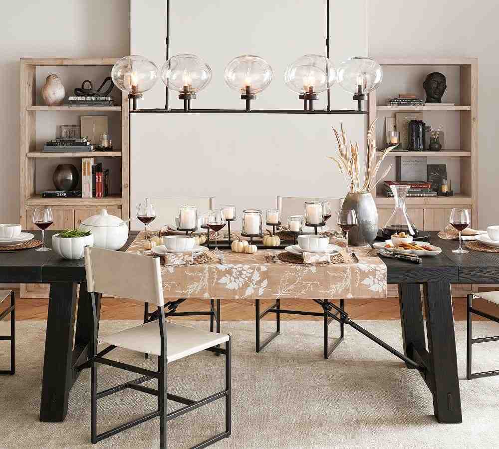 Maisie Glass Globe Chandelier