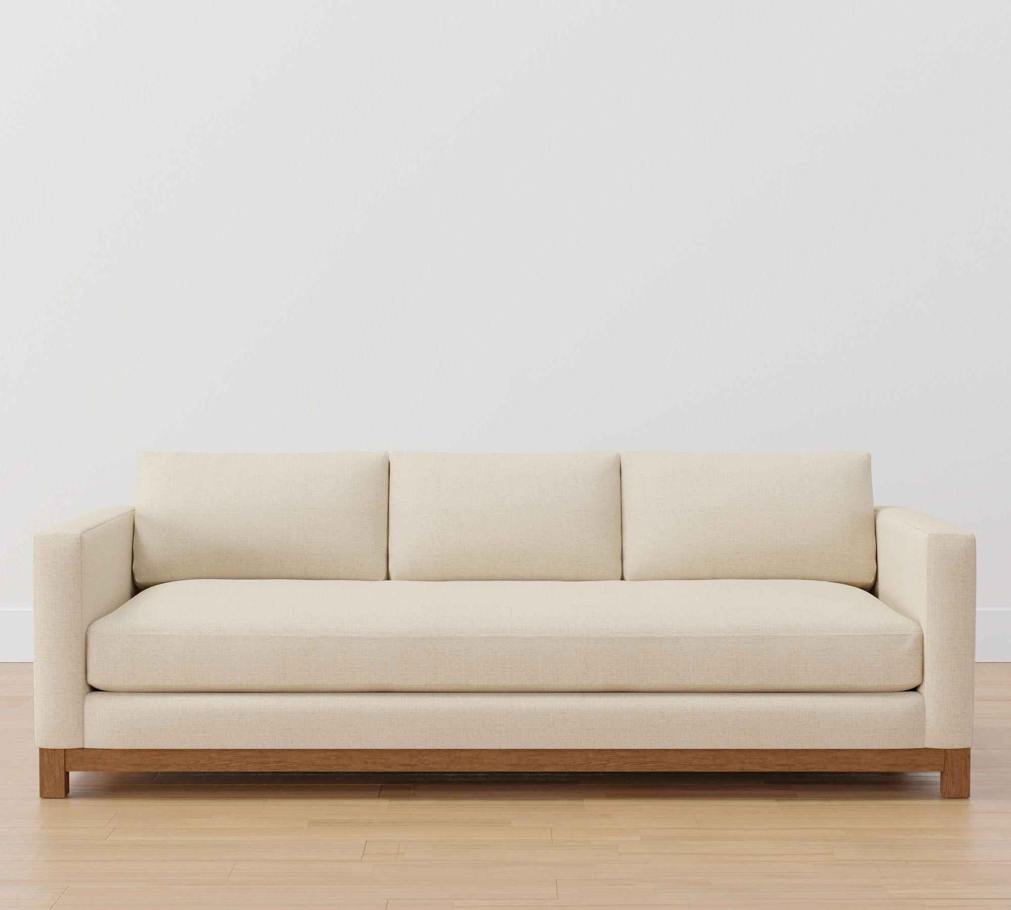 Jake Brindle Wood Base Sofa