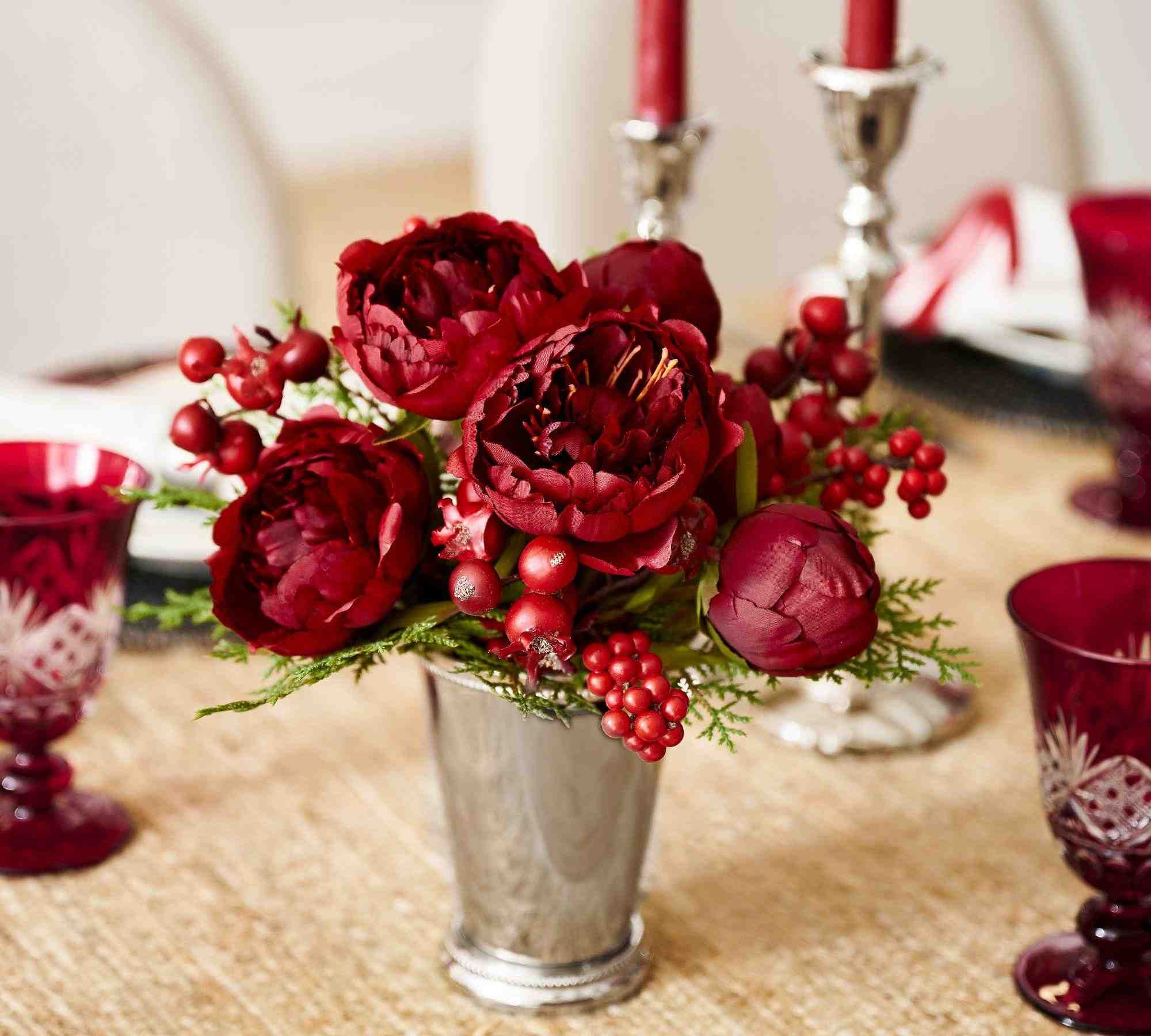 Faux Peony Bundle