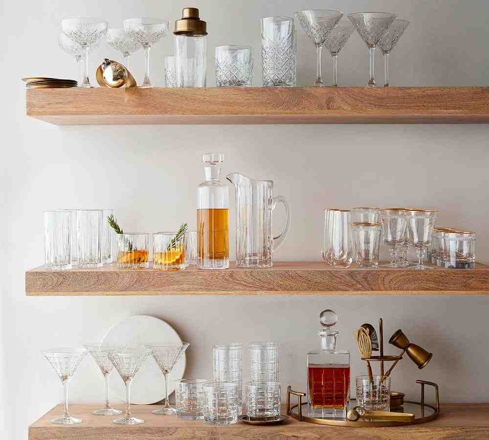 Bleecker Glass Bar Tray