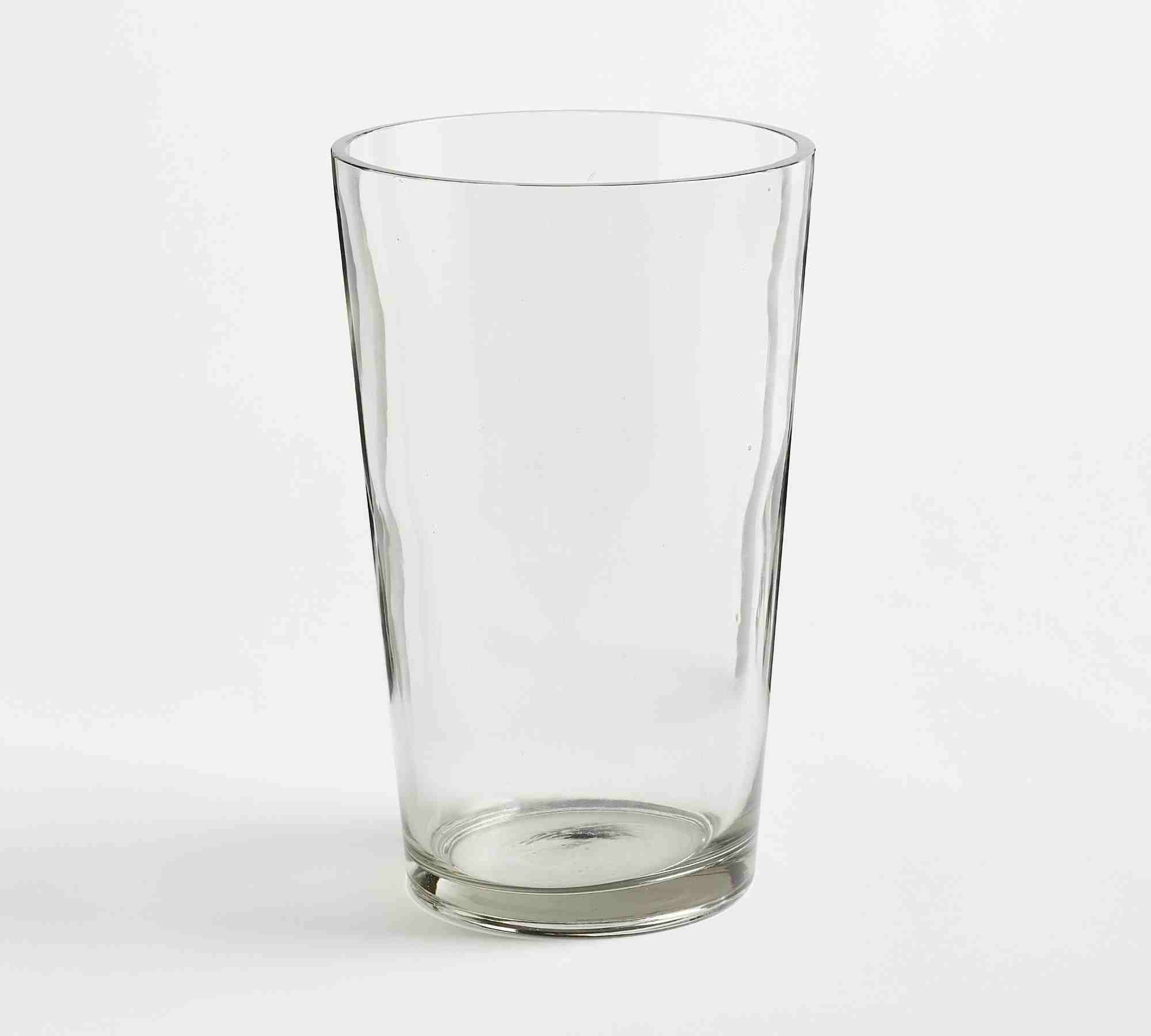 Handcrafted Clark Taper Glass Vases