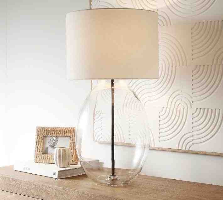 Bennett Recycled Glass Table Lamp