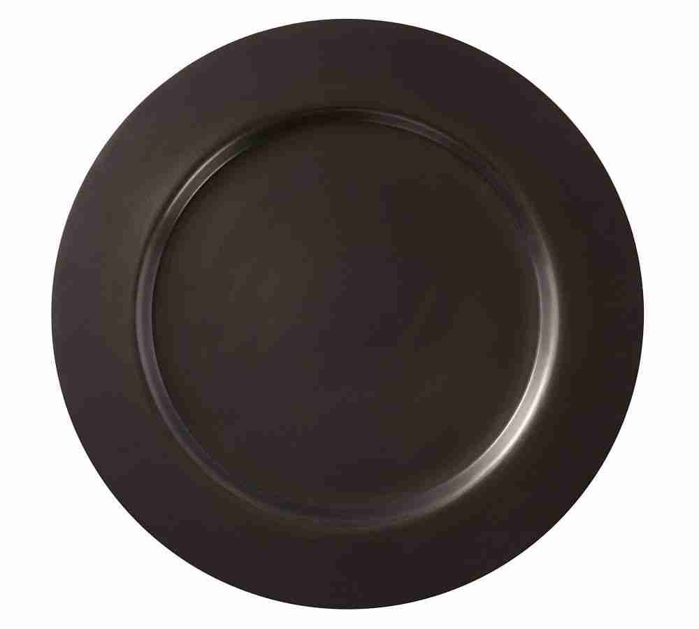 Bleecker Metal Charger Plate