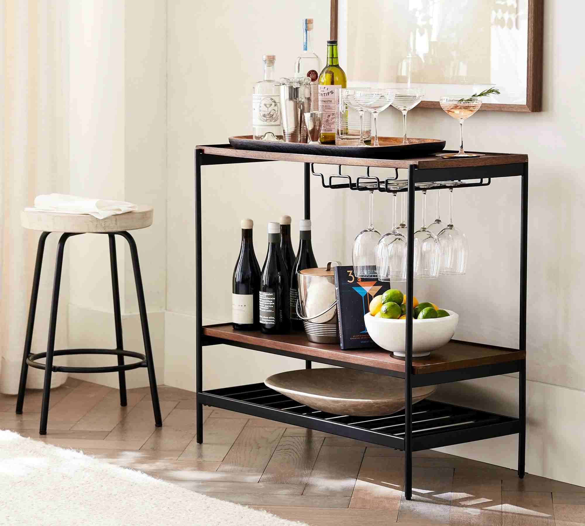 Warren Bar Console, Dark Umber