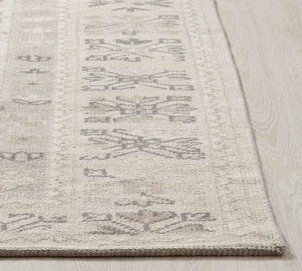 Aurelia Hand-Knotted Wool Rug, Gray Multi