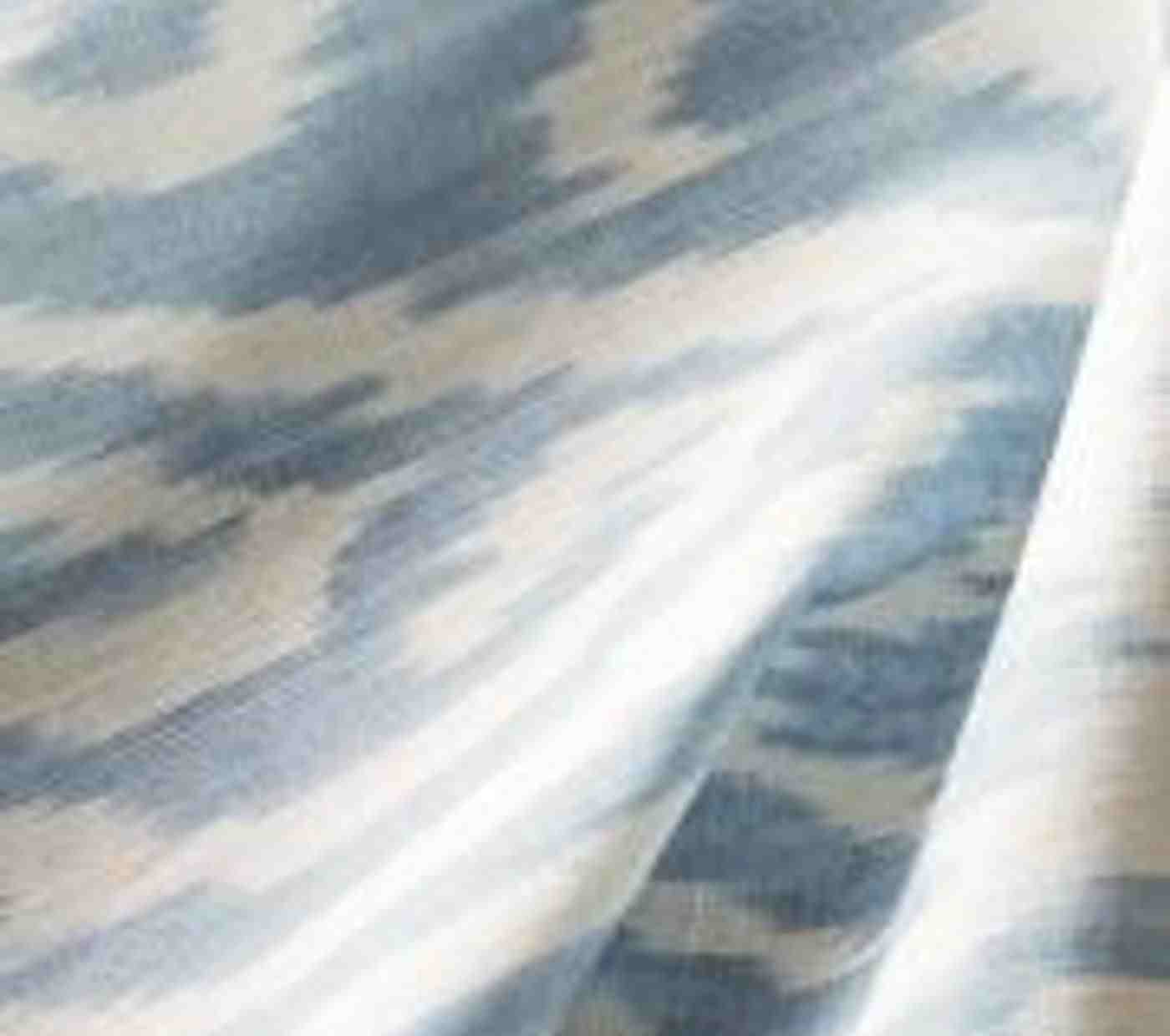 Ava Ikat Print Organic Cotton Napkins - Set of 4