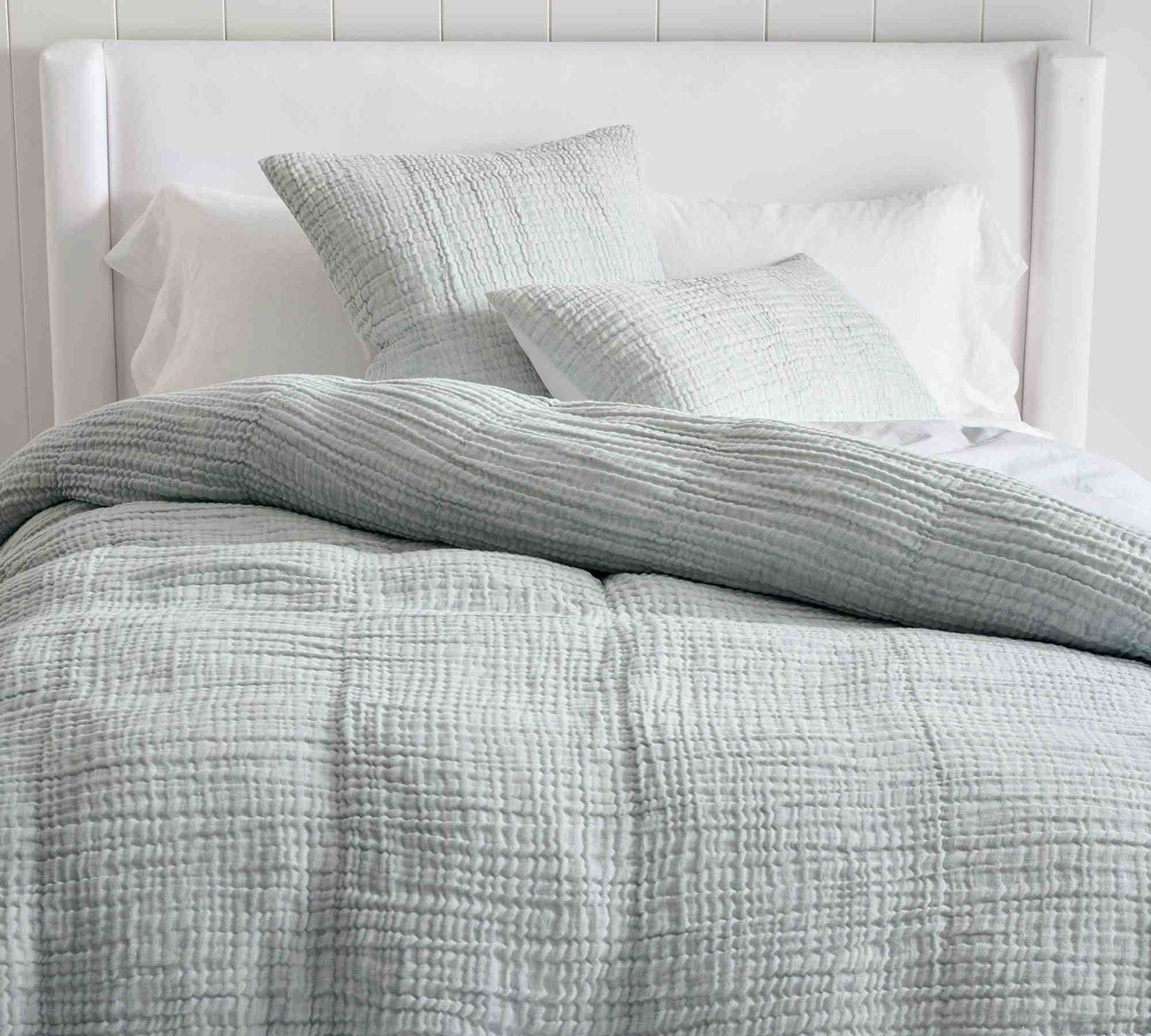Cloud Cotton/Linen Duvet Cover, King
