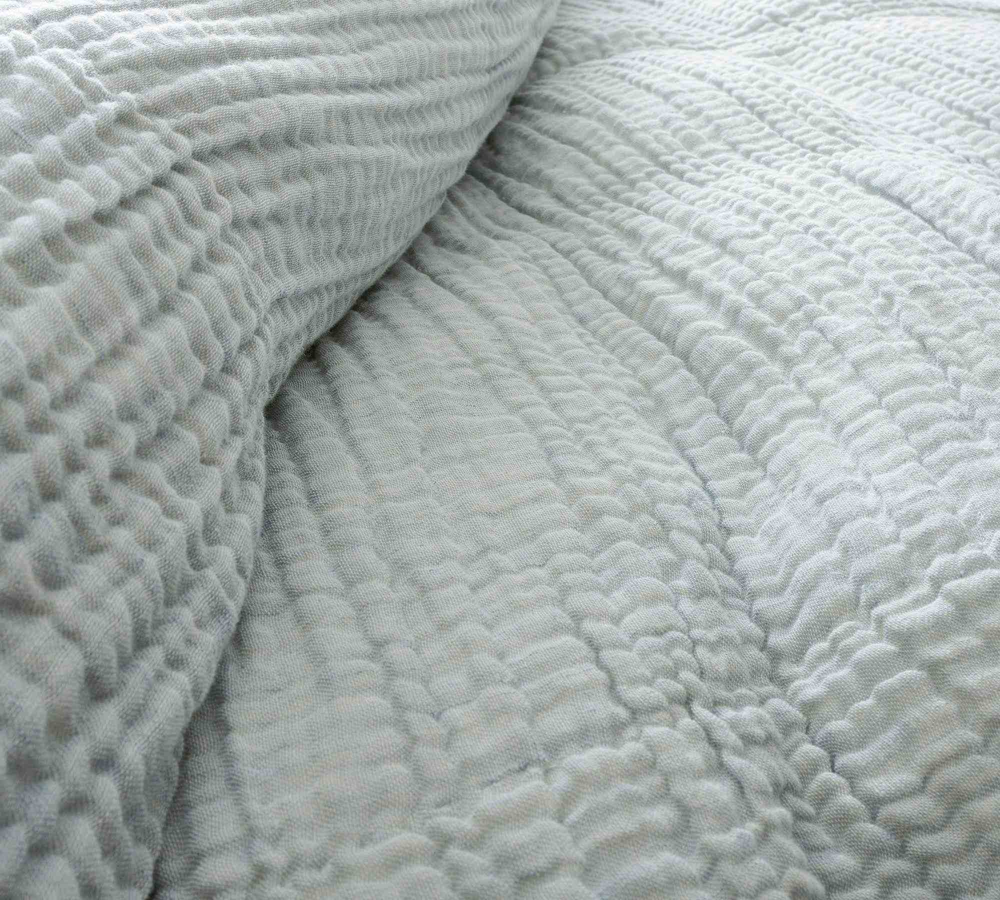 Cloud Cotton/Linen Duvet Cover, King