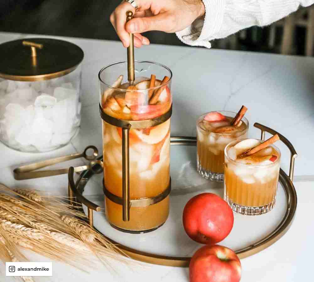 Bleecker Glass Bar Tray