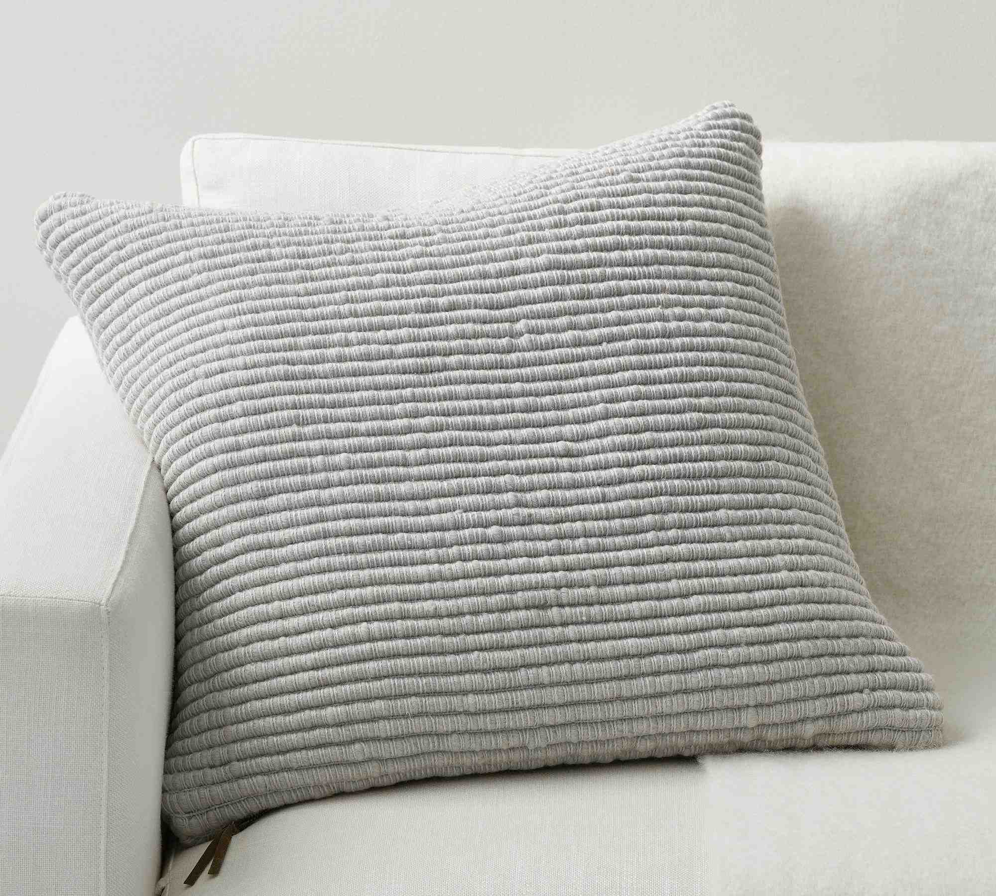 Rimbley Faille Pillow Cover, 24" x 24"