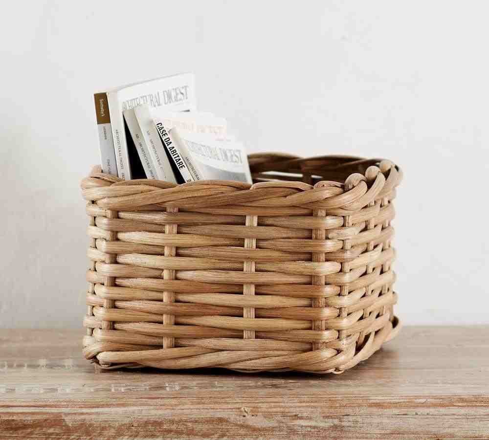 Aubrey Handwoven Basket Collection - Natural