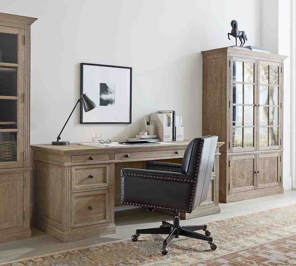 Livingston 75" Executive Desk with Drawers