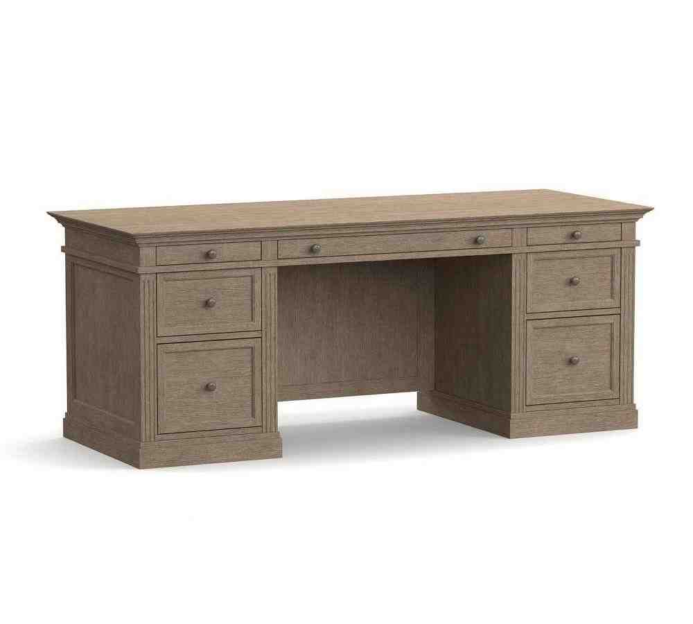 Livingston 75" Executive Desk with Drawers