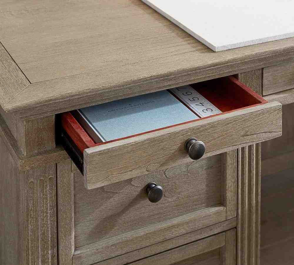Livingston 75" Executive Desk with Drawers
