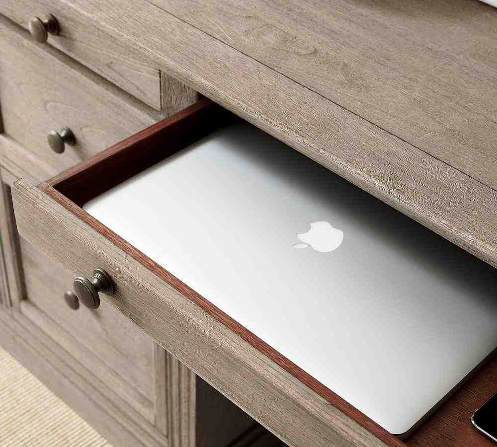 Livingston 75" Executive Desk with Drawers