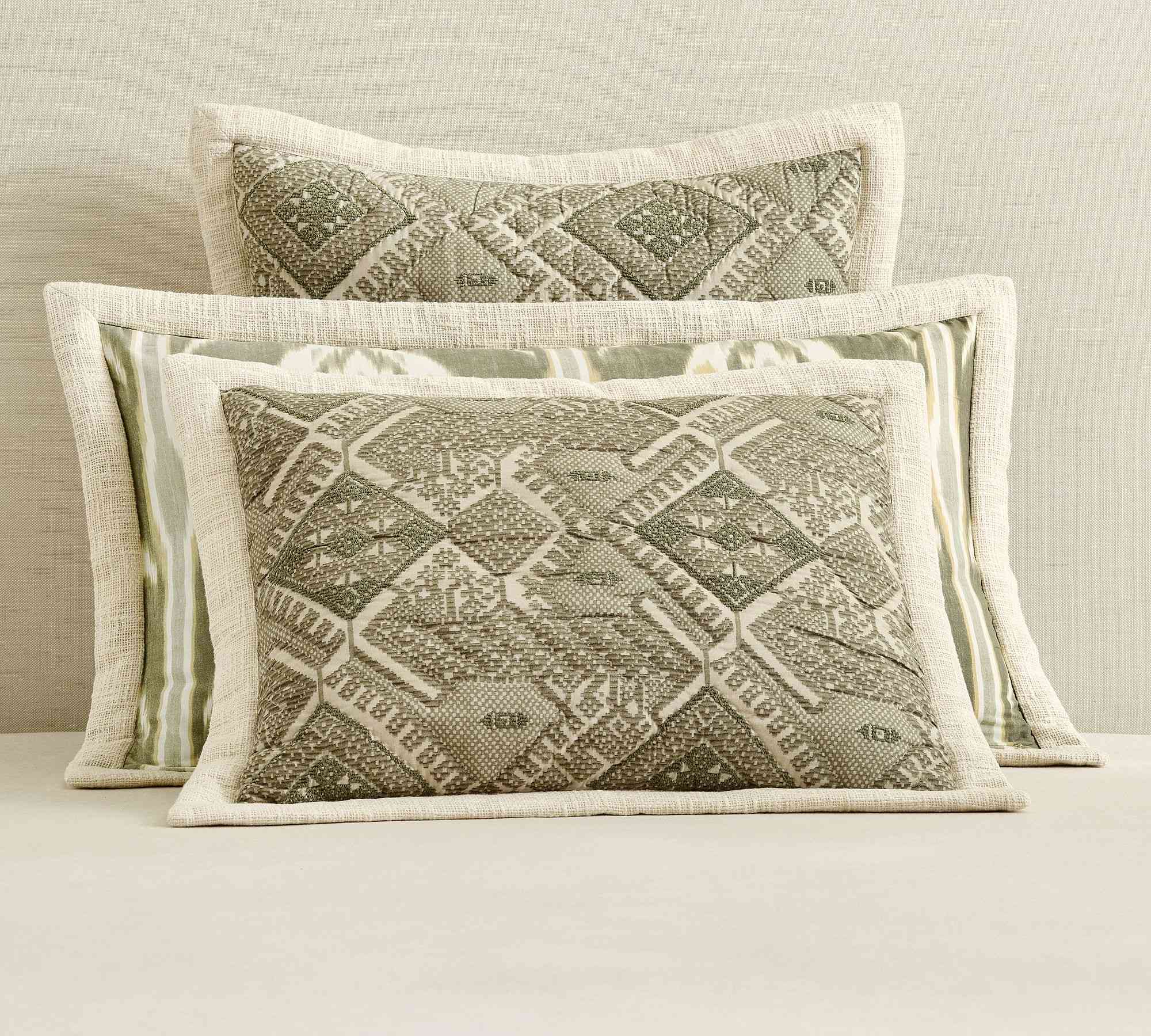 Fez Handcrafted Reversible Quilted Sham
