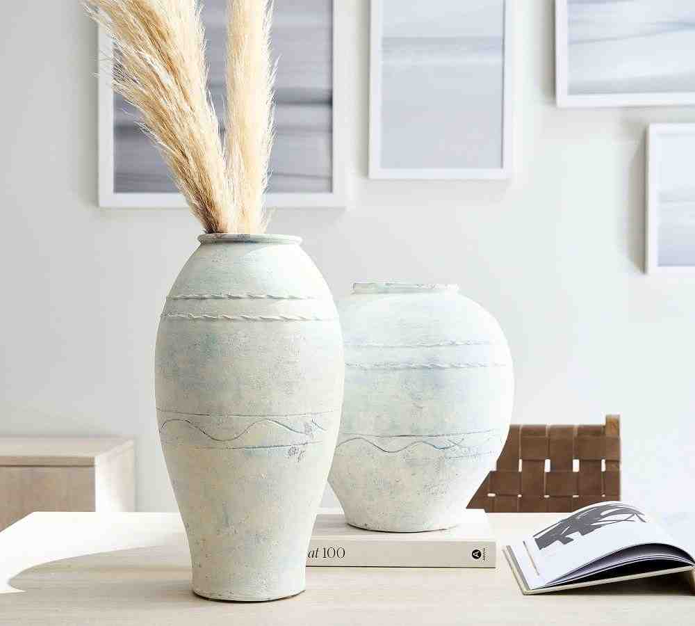 Artisan Vases- Powder Blue