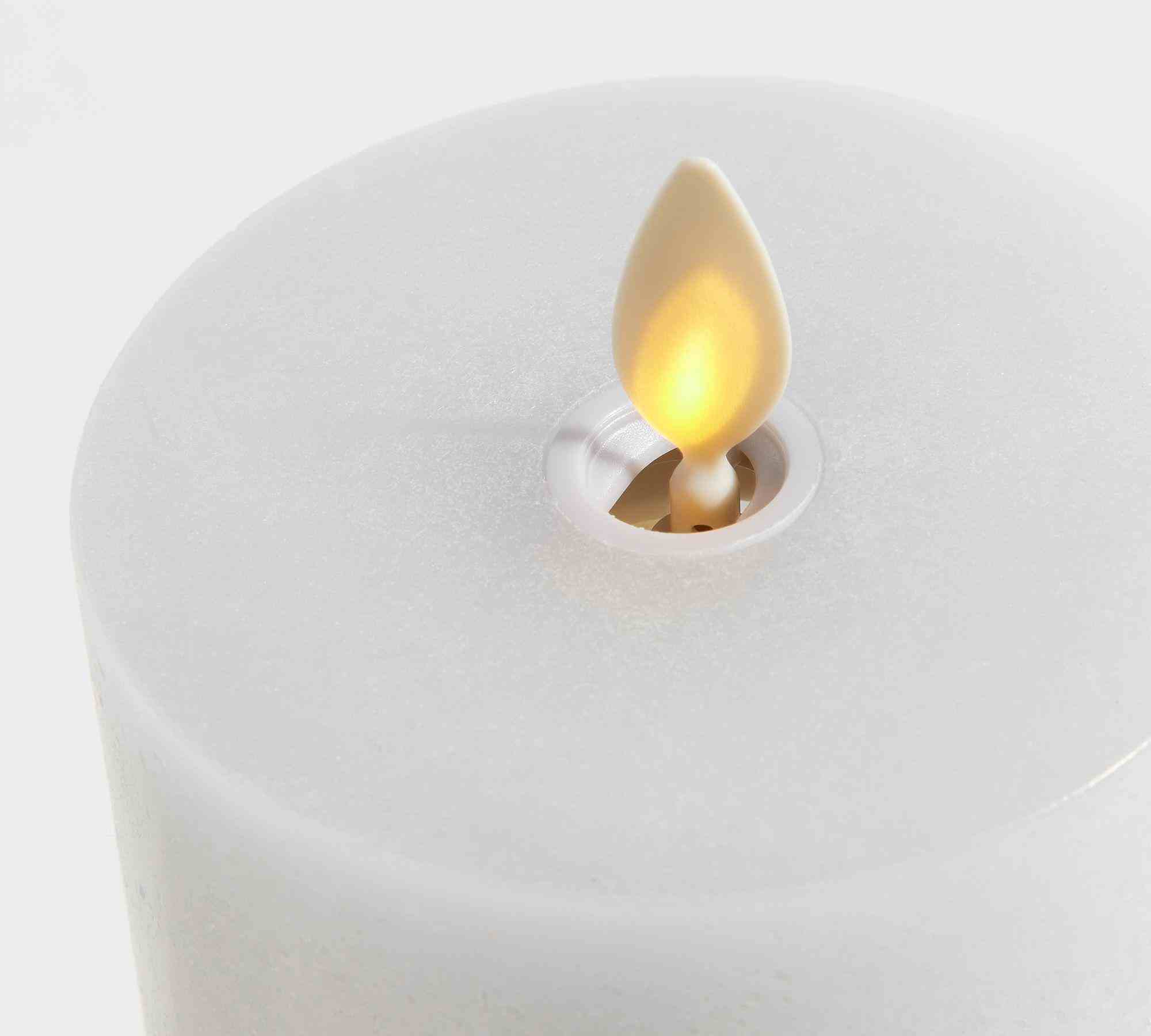Premium Wax Pillar Flameless Candle