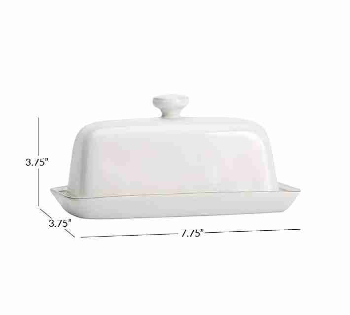 Cambria Stoneware Butter Dish